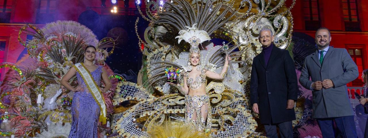 Mónica Mesa Pérez, reina del Carnaval de La Orotava