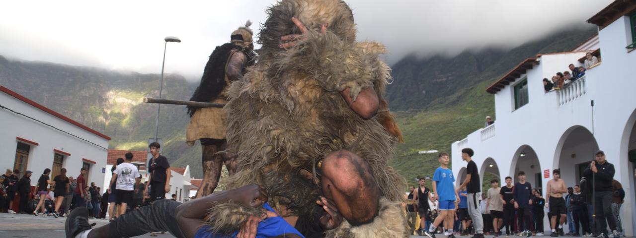 Los Carneros de Tigaday, espectáculo y tradición el domingo y martes de carnaval