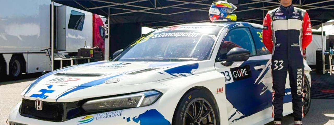 Santi Concepción Jr. arranca con fuerza en el Europeo de TCR Superturismo: Top 10 en los primeros entrenamientos en Portugal