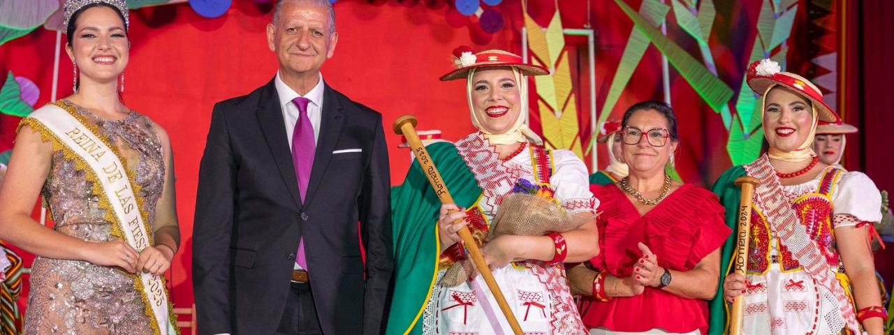 Laura María Díaz Báez, Romera Mayor de las Fiestas de La Orotava