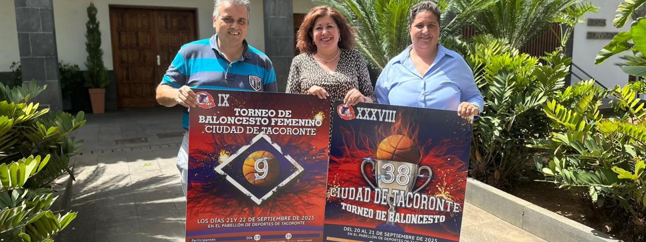 Ocho equipos protagonizan los torneos de baloncesto previstos para este fin de semana en Tacoronte