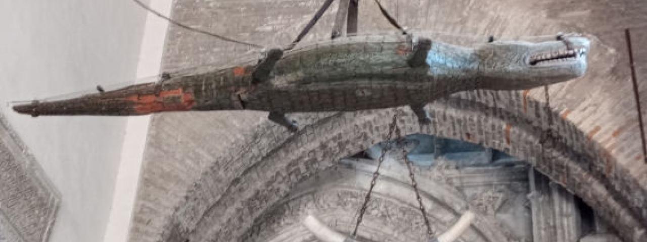 ¿Qué hace un cocodrilo del Nilo en la catedral de Sevilla?