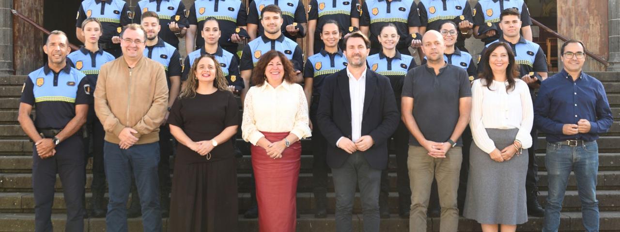 La Policía Local de Tacoronte refuerza su plantilla con 16 nuevos agentes