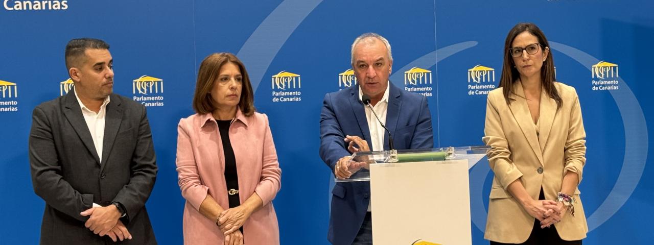 NC-BC enmienda a la totalidad los presupuestos "tramposos“ del Gobierno de Clavijo para 2026