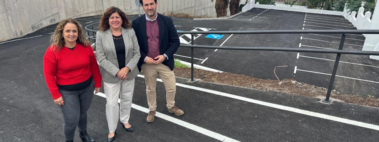 El Ayuntamiento de Tacoronte prepara la apertura del nuevo espacio de estacionamientos junto al Centro de Salud