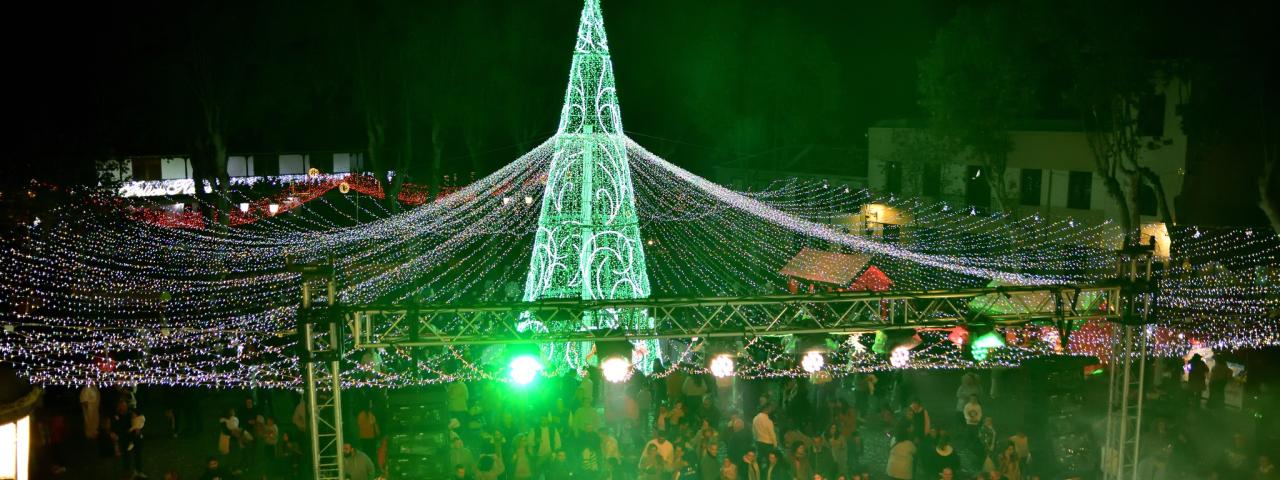 Tacoronte enciende la Navidad con un multitudinario encuentro en la Plaza del Cristo