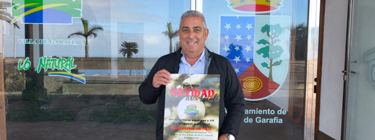 La Villa de Garafía pone en marcha la campaña navideña "Por una Navidad 100% Local“
