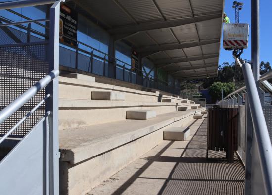 Mejoras en el campo de fútbol Los Andes de Barranco Las Lajas