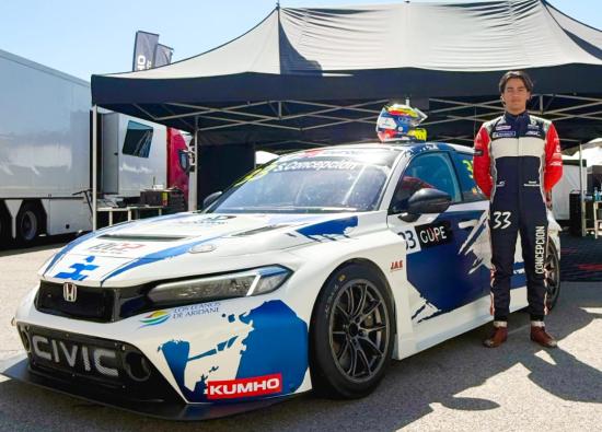 Santi Concepción Jr. arranca con fuerza en el Europeo de TCR Superturismo: Top 10 en los primeros entrenamientos en Portugal