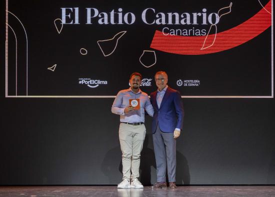 El restaurante lagunero Patio Canario reconocido por su acción climática en los Premios "Sin Huella“