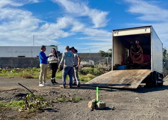 El Ayuntamiento completa nueve catas en Callao para definir los cimientos de las futuras 120 viviendas sociales