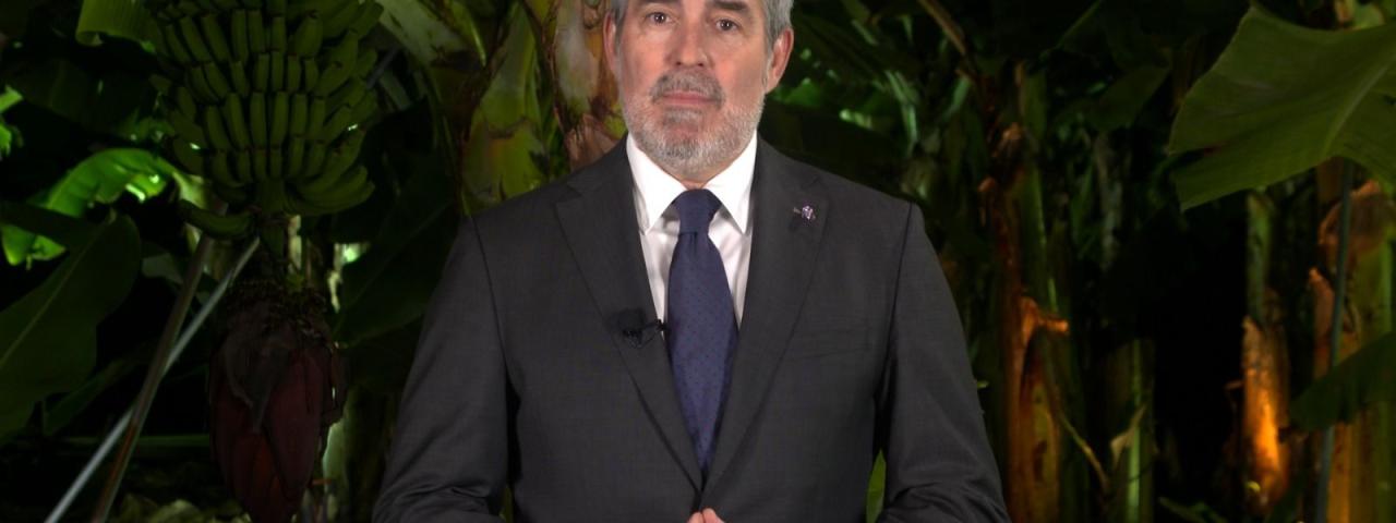 Clavijo apela al di&aacute;logo para afrontar los retos de 2026 y avanzar en la construcci&oacute;n de una "Canarias para los canarios