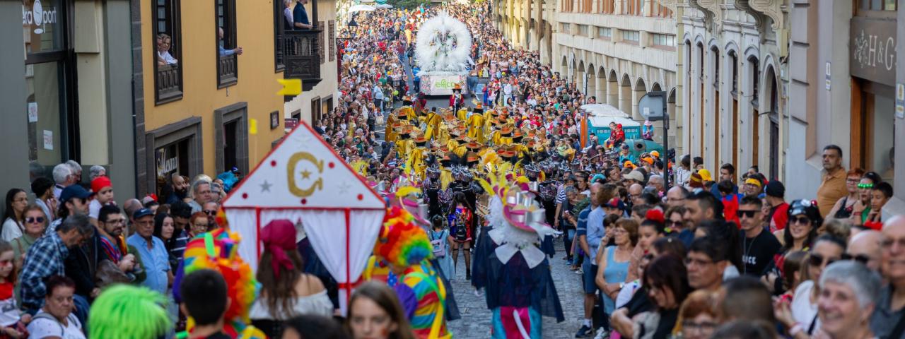 La Orotava celebra el Gran Coso Apoteosis del Carnaval este martes 17 de febrero