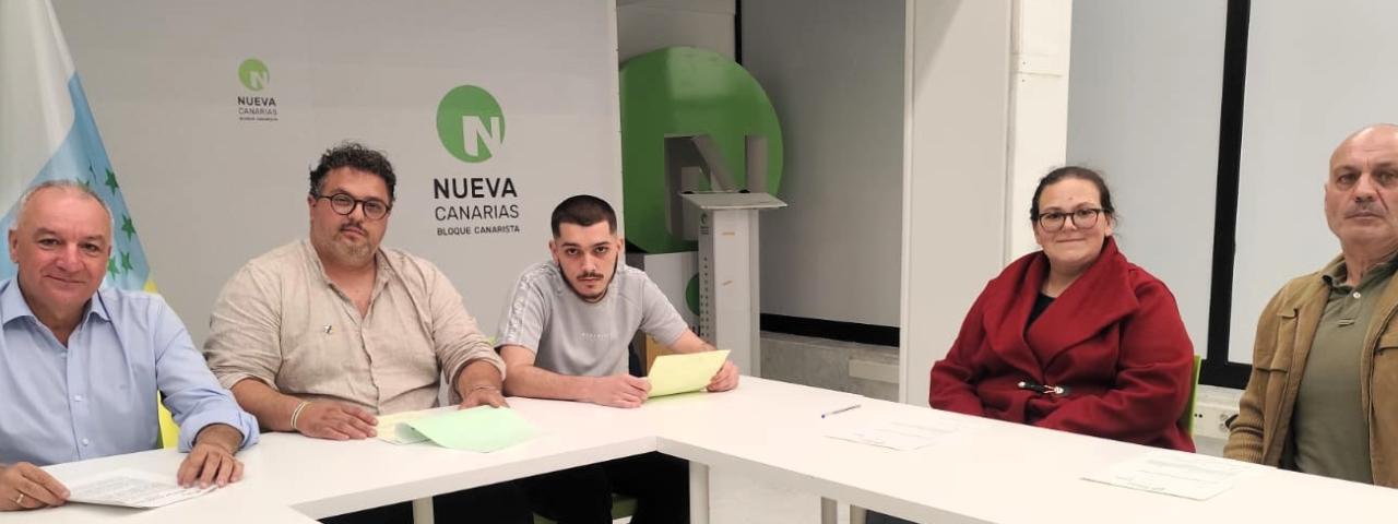 Samuel Castellano, nuevo secretario local de Nueva Canarias en Moya