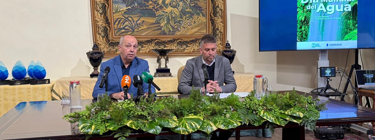 El Cabildo defiende su modelo de gesti&oacute;n h&iacute;drica en el D&iacute;a Mundial del Agua