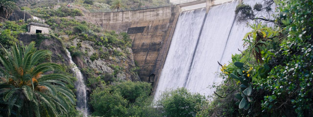 La Gomera alcanza el 76% de capacidad h&iacute;drica tras el paso de la borrasca Therese