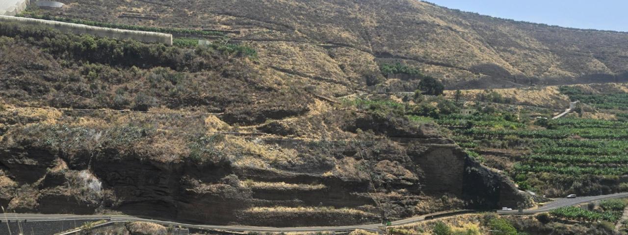 El Cabildo de La Palma realiza un estudio integral de taludes para minimizar el riesgo de desprendimientos en la red viaria