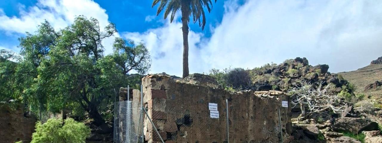 La Polic&iacute;a Auton&oacute;mica interviene ante actos vand&aacute;licos y expolio en los Molinos de Samar&iacute;n
