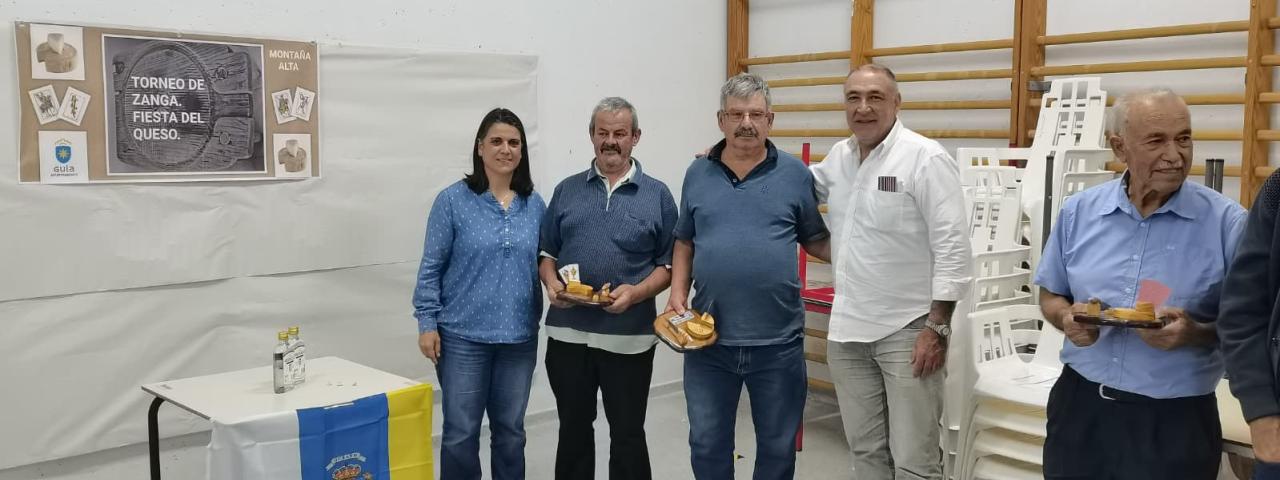 Antonio Hern&aacute;ndez y Saturnino Felipe ganan el II Torneo &lsquo;Zanga + Queso&rsquo; celebrado en Monta&ntilde;a Alta