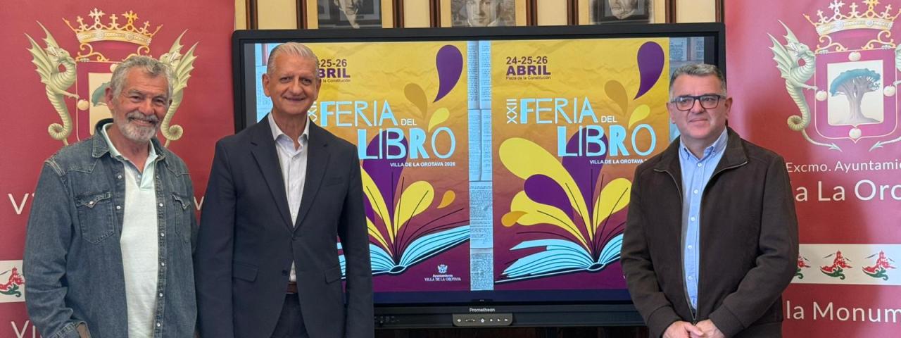 La Orotava acoge este fin de semana la XXII Feria del Libro