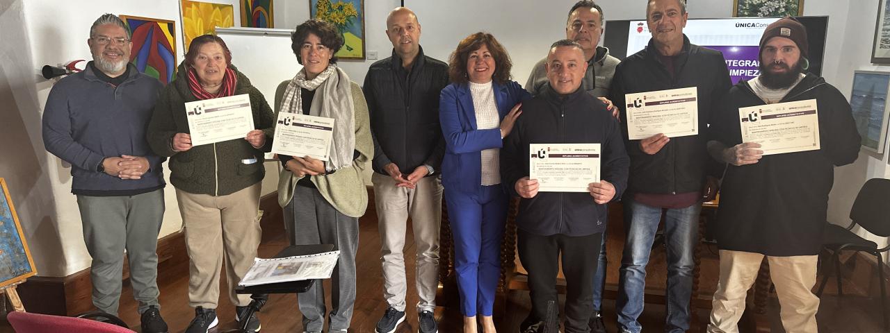 Desarrollo Local clausura el itinerario formativo de "Mantenimiento Integral con t&eacute;cnicas de limpieza