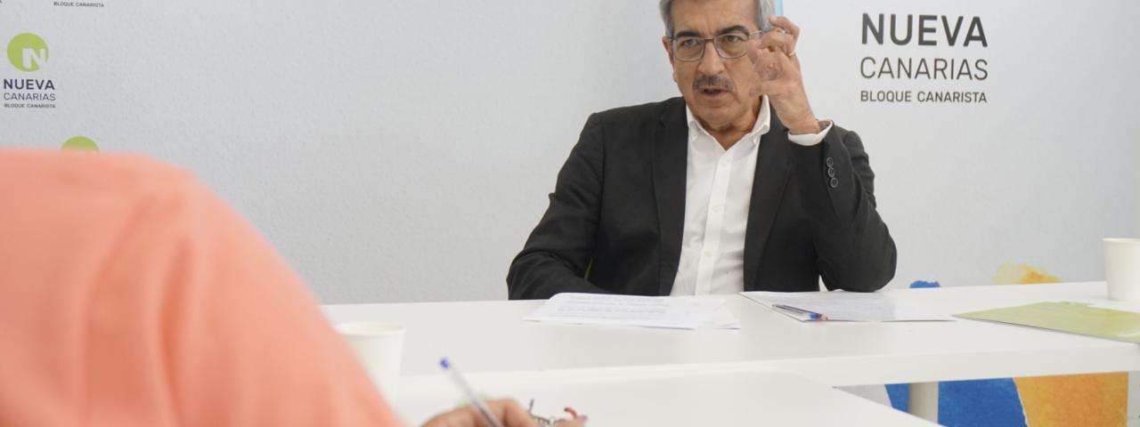 Román Rodríguez: "desde el autogobierno se pueden afrontar los grandes problemas de Canarias, sin centralismos ni victimismos"