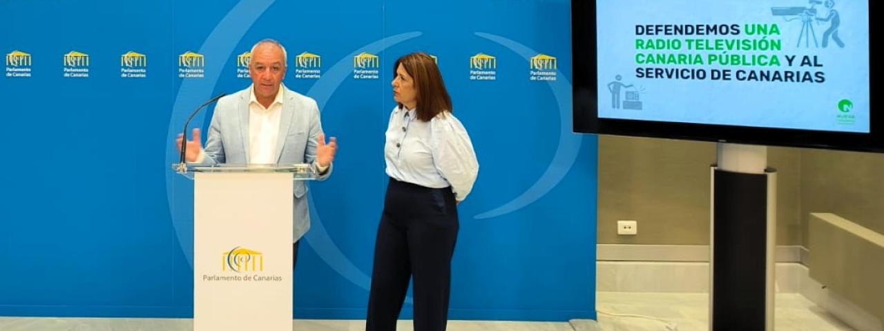 NC-BC respalda las movilizaciones de la plantilla de la Radio Televisión Canaria