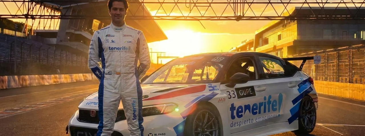 Santi Concepción impresiona en su estreno en Hungaroring y arranca segundo en los test iniciales del Europeo de Turismos