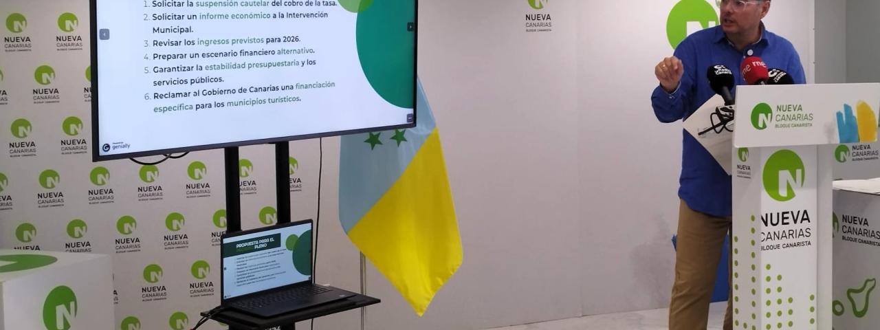 NC-BC reclama la suspensión inmediata de la tasa turística de Mogán tras la sentencia del TSJC