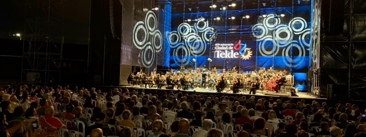 Telde vive una noche para recordar con la Orquesta Filarmónica de Gran Canaria