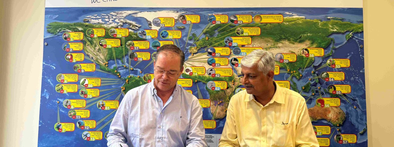 Loro Parque Fundación y la UICN SSC firman una alianza estratégica global para acelerar la protección de especies amenazadas