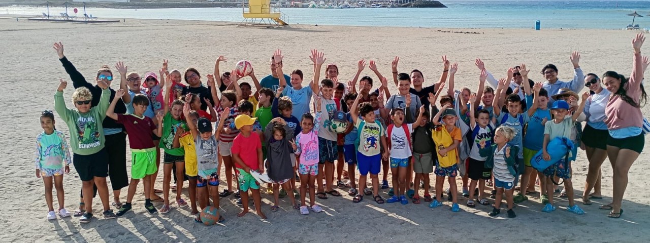 El Ayuntamiento de Antigua clausura con más  de 500 participantes la campaña ‘Verano y Deportes 2026’