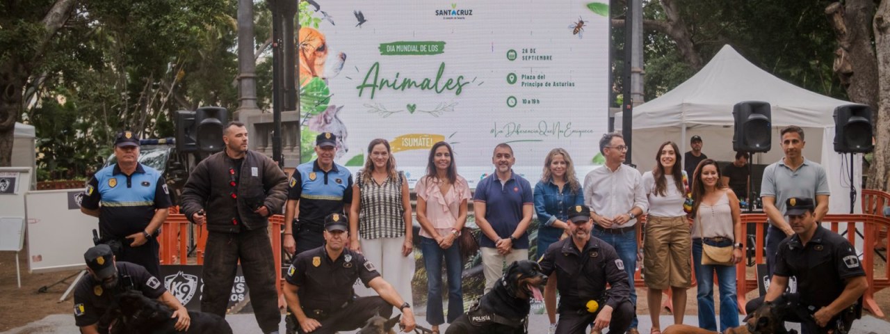 Santa Cruz celebra el Día de los Animales en una jornada de participación ciudadana