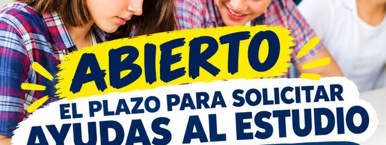 El ayuntamiento destina 95.000€ en ayudas al estudio para enseñanzas postobligatorias curso 2026/2027