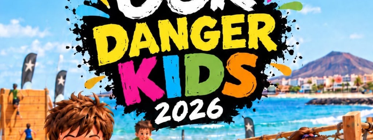 La playa de Caleta de Fuste acoge una divertida prueba de obstáculos infantil el domingo 11 de octubre por la mañana