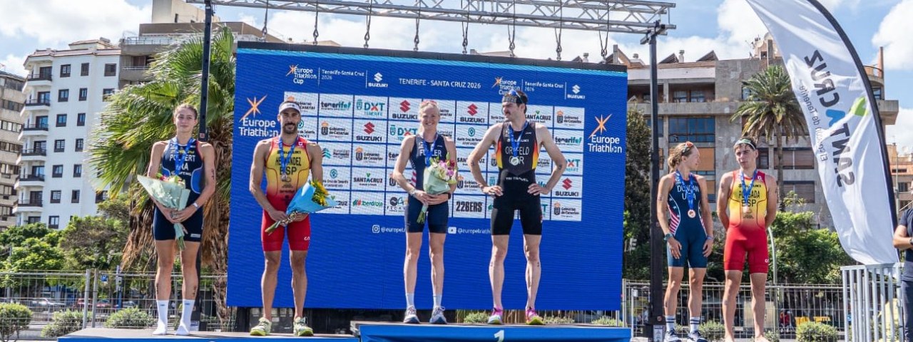 Santa Cruz celebra la Copa de Europa de Triatlón masculina y femenina
