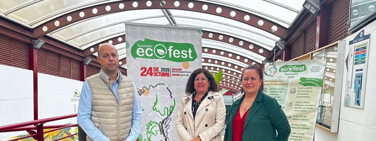 Tacoronte presenta la segunda edición de ECOFEST, una apuesta por la sostenibilidad, la economía local y la participación ciudadana