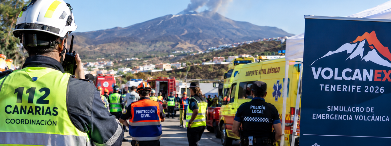 Tenerife pone a prueba su capacidad de respuesta ante una posible erupción volcánica