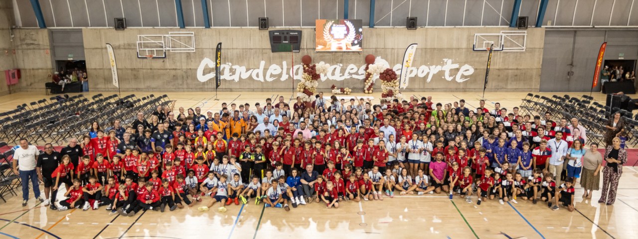 Más de 120 deportistas y cerca de 40 equipos reciben el reconocimiento de Candelaria