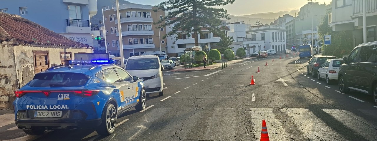 La Policía Local de Los Llanos de Aridane remite al juzgado el informe de reconstrucción del atropello mortal de Argual