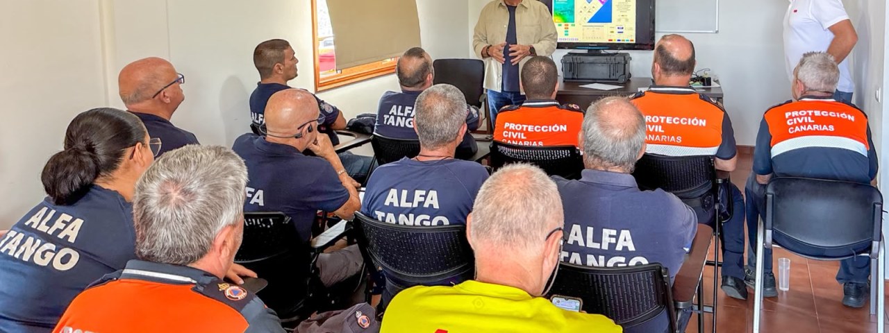 La Consejería de Presidencia imparte formación a voluntarios de Protección Civil ante emergencias