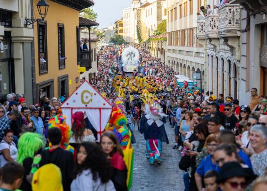 La Orotava celebra el Gran Coso Apoteosis del Carnaval este martes 17 de febrero