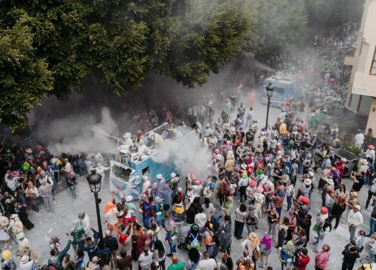 Los Llanos de Aridane se vuelca con uno de sus actos m&aacute;s emblem&aacute;ticos: la Gran Polvacera