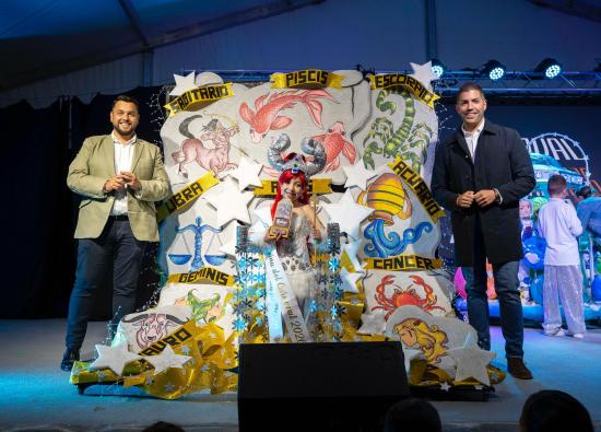 L&uacute;a Padr&oacute;n Zamora, Reina Infantil del Carnaval de La Frontera 2026