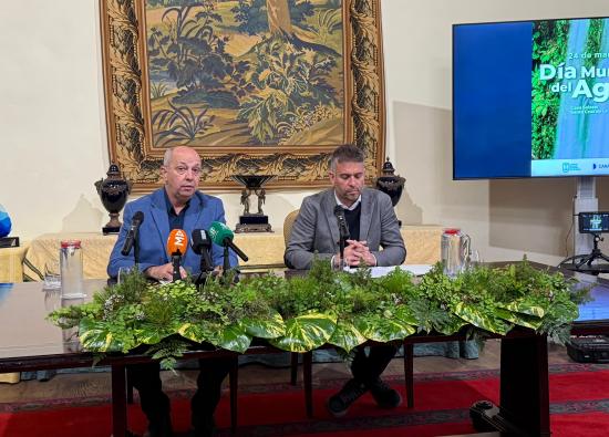 El Cabildo defiende su modelo de gesti&oacute;n h&iacute;drica en el D&iacute;a Mundial del Agua