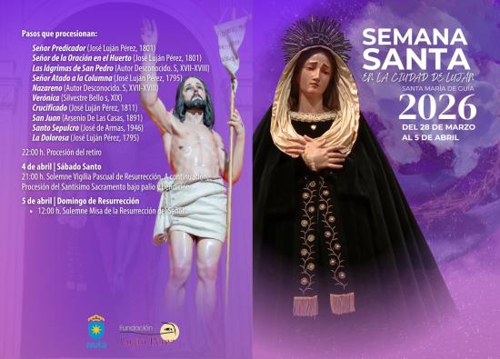 La Semana Santa en la Ciudad de Luj&aacute;n P&eacute;rez celebra este Domingo de Ramos la Bendici&oacute;n de los Olivos y la Procesi&oacute;n de la Burrita desde la Ermita de San Roque hasta el Templo Matriz