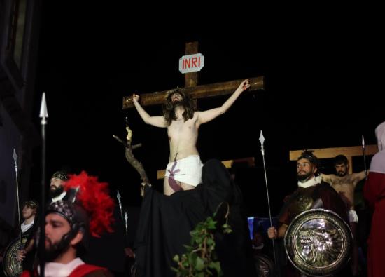 La Pasi&oacute;n de Cristo emociona a Granadilla de Abona en su vig&eacute;simo aniversario