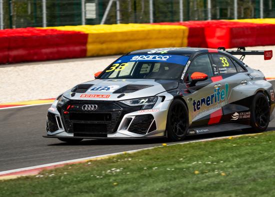 Victoria de Santi Concepci&oacute;n Jr. en Spa-Francorchamps - B&eacute;lgica