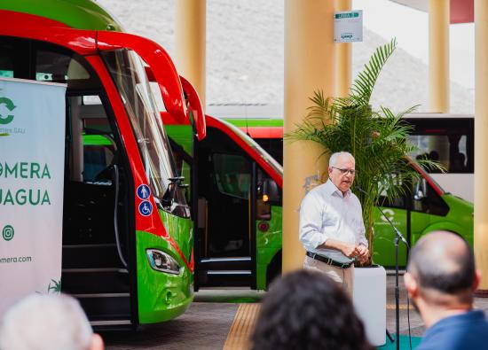 GuaguaGomera transporta a m&aacute;s de 103 mil pasajeros durante el primer trimestre de 2026