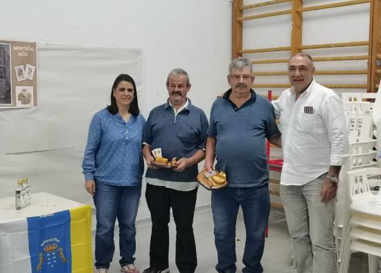 Antonio Hern&aacute;ndez y Saturnino Felipe ganan el II Torneo &lsquo;Zanga + Queso&rsquo; celebrado en Monta&ntilde;a Alta